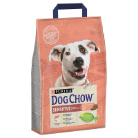 Сухий корм Purina Dog Chow Sensitive для дорослих собак схильних до алергії, з лососем, 2.5 кг Сухий корм Purina Dog Chow Sensitive для дорослих собак схильних до алергії, з лососем, 2.5 кг
