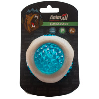 Іграшка AnimAll GrizZzly LED-м'яч що світиться, біло-синій, 7.7 см Іграшка AnimAll GrizZzly LED-м'яч що світиться, біло-синій, 7.7 см