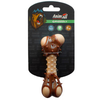 Игрушка AnimAll GrizZzly косточка с ароматом мяса, 11.7 см, коричневая Игрушка AnimAll GrizZzly косточка с ароматом мяса, 11.7 см, коричневая
