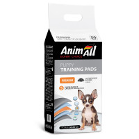 Пелюшки AnimAll Puppy Training Pads для собак і цуценят, з активованим вугіллям, 60×60 см, 50 шт Пелюшки AnimAll Puppy Training Pads для собак і цуценят, з активованим вугіллям, 60×60 см, 50 шт