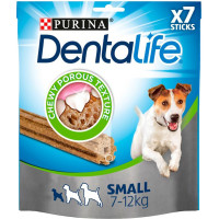 Лакомство Purina DentaLife Small для поддержания здоровья полости рта собак мелких пород, 115 г Лакомство Purina DentaLife Small для поддержания здоровья полости рта собак мелких пород, 115 г
