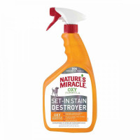 Устранітель плям і запахів Nature's miracle ORANGE OXY NEW 8in1, для собак, 709 мл Устранітель плям і запахів Nature's miracle ORANGE OXY NEW 8in1, для собак, 709 мл