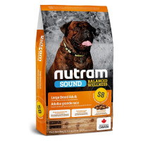 Сухой корм S8 Nutram Sound Balanced Wellness Large Breed для взрослых собак крупных пород, с курицей, 20 кг Сухой корм S8 Nutram Sound Balanced Wellness Large Breed для взрослых собак крупных пород, с курицей, 20 кг
