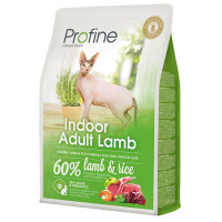 Сухой корм Profine Cat Indoor, для кошек живущих в помещении, с ягнёнком и рисом, 300 г Сухой корм Profine Cat Indoor, для кошек живущих в помещении, с ягнёнком и рисом, 300 г
