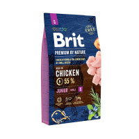 Сухий корм Brit Premium Dog Junior S, для цуценят малих порід, 8 кг Сухий корм Brit Premium Dog Junior S, для цуценят малих порід, 8 кг
