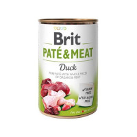 Консерви Brit Paté & Meat Dog, для собак, з качкою, 400 г Консерви Brit Paté & Meat Dog, для собак, з качкою, 400 г
