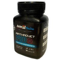 Хондропротектор AnimAll VetLine Arthrovet PRO для малых пород собак 1 г × 90 табл Хондропротектор AnimAll VetLine Arthrovet PRO для малых пород собак 1 г × 90 табл