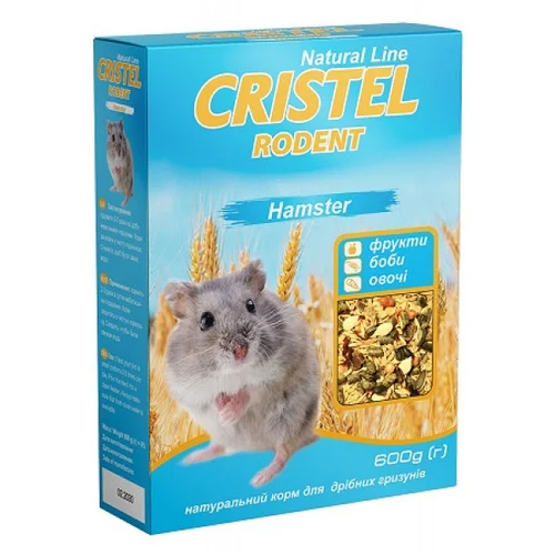 Корм Hamster "Natural Line" для хом'яків і дрібних гризунів, 600 г