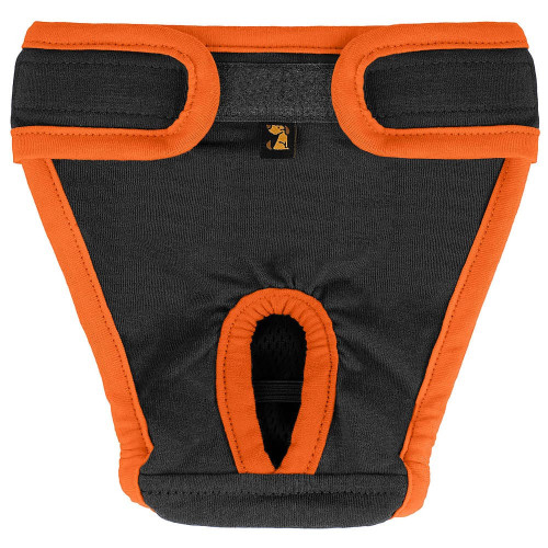 Труси гігієнічні BronzeDog для собак, трикотаж, регульовані, сірий, 2XL