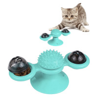 Іграшка BronzeDog PetFun карусель, для котів, з котячої м'ятою і світлодіодним кулькою Іграшка BronzeDog PetFun карусель, для котів, з котячої м'ятою і світлодіодним кулькою