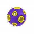Іграшка BronzeDog Jumble airball, для собак, з ароматом ванілі, фіолетово-жовтий, 7 см