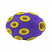Игрушка BronzeDog Jumble airball, для собак, с ароматом ванили, фиолетово-жёлтый, 12 см