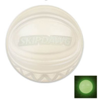 Іграшка-м'яч для собак BronzeDog Skipdawg Neon Glow ball, Світлонакопичувальні, 7 см Іграшка-м'яч для собак BronzeDog Skipdawg Neon Glow ball, Світлонакопичувальні, 7 см