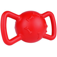 Іграшка для собак BronzeDog Power Pull, з силікону, зі звуком, плаваюча, 19×9 см Іграшка для собак BronzeDog Power Pull, з силікону, зі звуком, плаваюча, 19×9 см