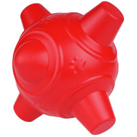 Игрушка-бомба для собак BronzeDog Quadrangular Ball, плавающая, 16 см Игрушка-бомба для собак BronzeDog Quadrangular Ball, плавающая, 16 см