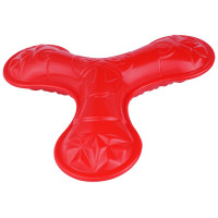 Игрушка-пирамида для собак BronzeDog Red Spin, плавающая, 16 см Игрушка-пирамида для собак BronzeDog Red Spin, плавающая, 16 см