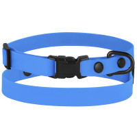 Нашийник BronzeDog Active, для собак і котів, водовідштовхувальний, фастекс пластик, блакитний, 18-28×1 см Нашийник BronzeDog Active, для собак і котів, водовідштовхувальний, фастекс пластик, блакитний, 18-28×1 см
