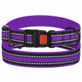 Нашийник BronzeDog Urban Mesh, для собак, нейлон і 3-D сітка, фастекс пластик, фіолетовий, 43-66×2.5 см