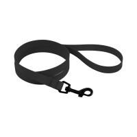 Поводок BronzeDog Active для собак, водоотталкивающий, защитное полимерное покрытие, чёрный, 152×1 см