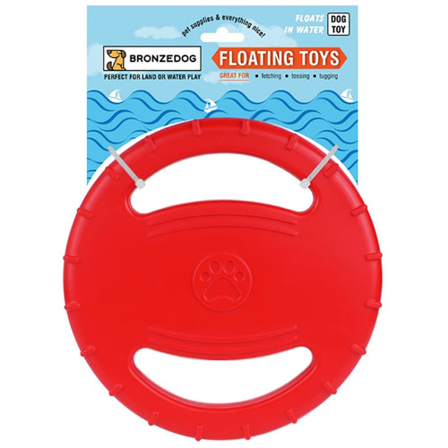 Іграшка-диск для собак BronzeDog Power Disk, плаваюча, 20 см
