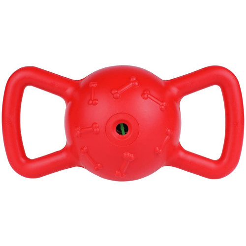 Іграшка для собак BronzeDog Power Pull, з силікону, зі звуком, плаваюча, 19×9 см