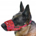Намордник BronzeDog, для собак, нейлоновый, регулируемый, принт инки, 27-33 см
