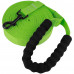 Поводок BronzeDog Active для собак, нейлоновый с мягкой ручкой, салатовый, 15 м×2.5 см