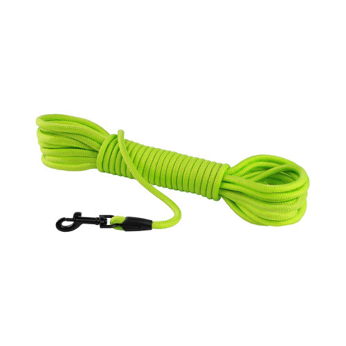 Тренировочный поводок BronzeDog Active для собак, салатовый, 1060×0.7 см