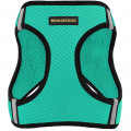 Шлея BronzeDog Mesh Vest для собак, сітчастий нейлон, ментоловий, 20-24 см