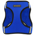 Шлея BronzeDog Mesh Vest для собак, сітчастий нейлон, синій, 20-24 см