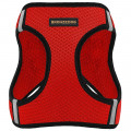 Шлея BronzeDog Mesh Vest для собак, сітчастий нейлон, червоний, 20-24 см