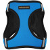 Шлея BronzeDog Sport Vest для собак з нейлону, неопрену і 3D сітки, блакитний, 29-34 см