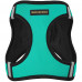Шлея BronzeDog Sport Vest для собак з нейлону, неопрену і 3D сітки, ментоловий, 42-47 см
