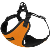 Шлея BronzeDog Sport для собак з неопрена, помаранчевий, 35-38 см Шлея BronzeDog Sport для собак з неопрена, помаранчевий, 35-38 см