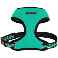 Шлея BronzeDog Mesh для собак мелких пород, сетчатый нейлон, ментоловый, 40-46 см Шлея BronzeDog Mesh для собак мелких пород, сетчатый нейлон, ментоловый, 40-46 см