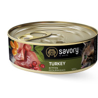 Влажный корм для котят Savory, с индейкой, 100 г Влажный корм для котят Savory, с индейкой, 100 г