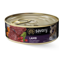 Влажный корм для стерилизованных котов Savory, с ягненком, 100 г Влажный корм для стерилизованных котов Savory, с ягненком, 100 г