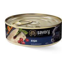 Вологий корм для котів Savory, з рибою, 100 г Вологий корм для котів Savory, з рибою, 100 г