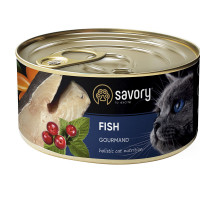 Вологий корм для котів Savory, з рибою, 200 г Вологий корм для котів Savory, з рибою, 200 г