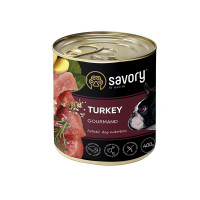 Влажный корм для взрослых собак Savory, с индейкой, 400 г Влажный корм для взрослых собак Savory, с индейкой, 400 г