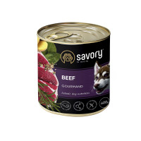 Влажный корм для взрослых собак Savory, с говядиной, 400 г Влажный корм для взрослых собак Savory, с говядиной, 400 г