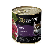 Влажный корм для взрослых собак Savory, с говядиной, 800 г Влажный корм для взрослых собак Savory, с говядиной, 800 г