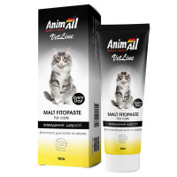Фитопаста AnimAll VetLine Malt для выведения шерсти у кошек, 100 г Фитопаста AnimAll VetLine Malt для выведения шерсти у кошек, 100 г