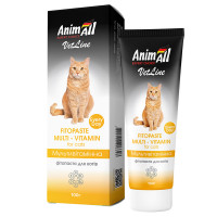 Фитопаста AnimAll VetLine Multivitamin для кошек, 100 г