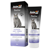 Фитопаста AnimAll VetLine Antistress для кошек, 100 г Фитопаста AnimAll VetLine Antistress для кошек, 100 г