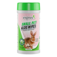 Вологі серветки ESPREE Small Animal Wipes з ароматом дитячої присипки, для грумінгу дрібних тварин, 50 шт Вологі серветки ESPREE Small Animal Wipes з ароматом дитячої присипки, для грумінгу дрібних тварин, 50 шт