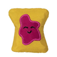 Іграшка для кішок Petstages Toast Tosser міні з котячою м'ятою, 6.3×5.7×3.8 см Іграшка для кішок Petstages Toast Tosser міні з котячою м'ятою, 6.3×5.7×3.8 см