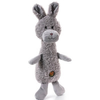 Іграшка для собак Petstages Зайчик, мала, сіра, 9×14×28 см Іграшка для собак Petstages Зайчик, мала, сіра, 9×14×28 см