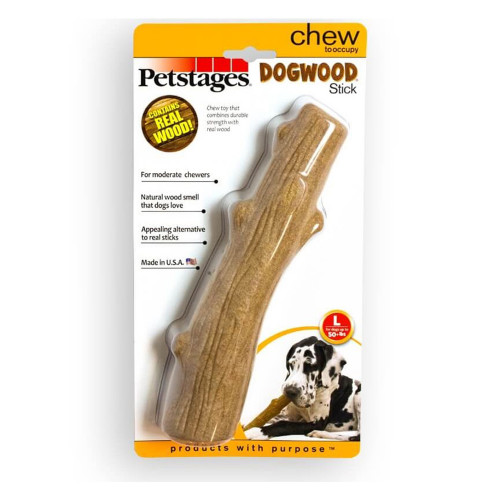 Игрушка для собак Petstages Dogwood Stick Крепкая ветка, большая, 21 см