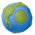 Игрушка для собак Planet Dog Orbee Ball мяч средний, голубой-зелёный, 7 см